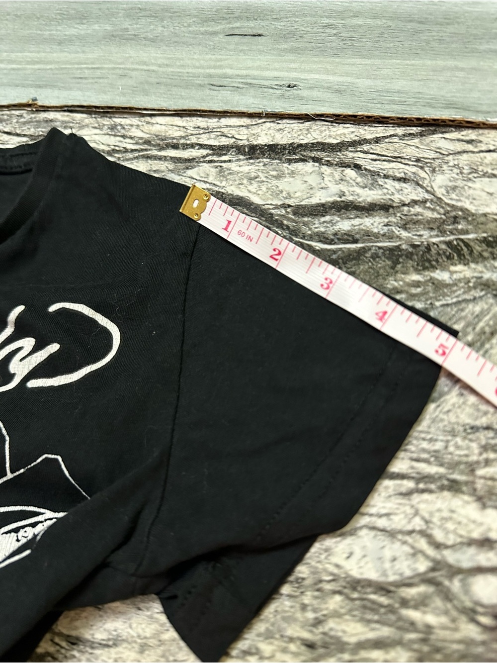 Ed Hardy Black Kids Tee with Multicolor Tiger Head Size 7 - Picture 7 of 7